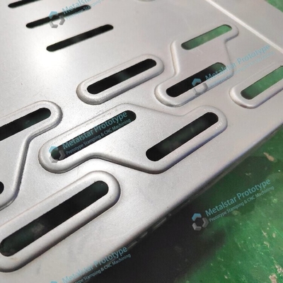 Partes de chapas metálicas de protótipos de estampagem aluminizadas para aparelhos