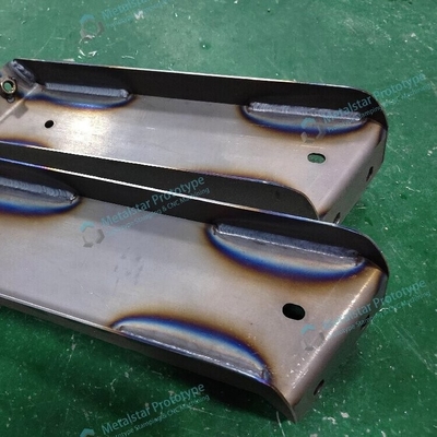Protótipo rápido de chapa HSLAS de 2,0 mm personalizado usado para veículos