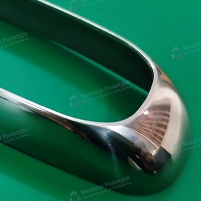 Protótipos de usinagem CNC SS304 polidos brilhantemente utilizados para aparelhos eléctricos