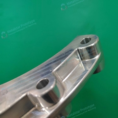 Revestimento de pintura anodizante protótipos de usinagem CNC rápida utilizados para motocicletas