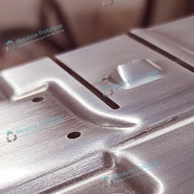1Fabricação de chapas metálicas de alumínio de precisão de 0,5 mm para aparelhos