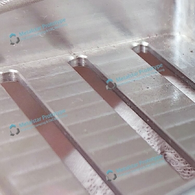 Processamento de protótipo de precisão de alumínio 5052 / protótipo de CNC de alumínio