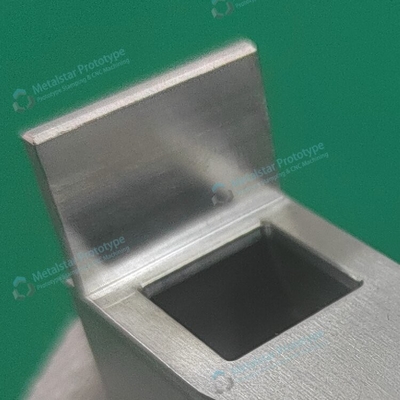 Protótipo de fresagem CNC rápida de alumínio 6061-T6 utilizado para equipamentos industriais
