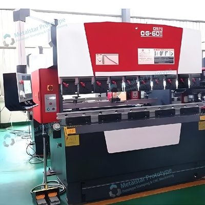 Serviço de flexão de protótipos de chapa de metal de giro rápido 0-180 graus